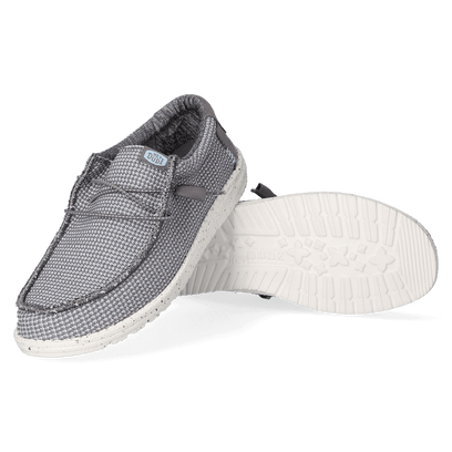 Wally Sport Mesh Herren Halbschuhe Grey