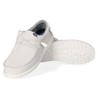 Wally Sport Mesh Herren Halbschuhe White