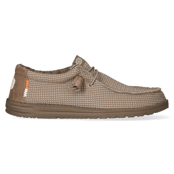 Wally Sport Mesh Herren Halbschuhe Tan