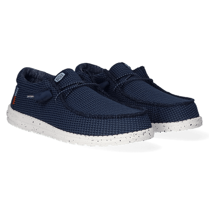 Wally Sport Mesh Herren Halbschuhe Navy