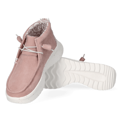 Wendy Peak Hi Suede Damen Halbschuhe Blush