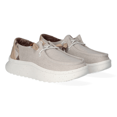 Wendy Peak Woven Damen Halbschuhe Natural