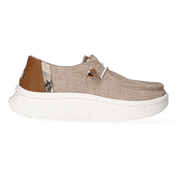 Wendy Peak Woven Damen Halbschuhe Brown