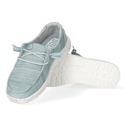 Wendy Sport Mesh Damen Halbschuhe Light Blue