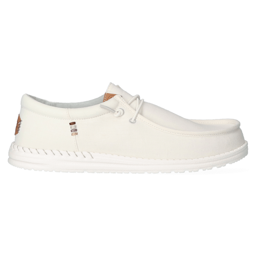 Wally Funk Nylon Craft Herren Halbschuhe Stone White