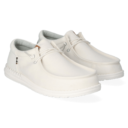 Wally Funk Nylon Craft Herren Halbschuhe Stone White