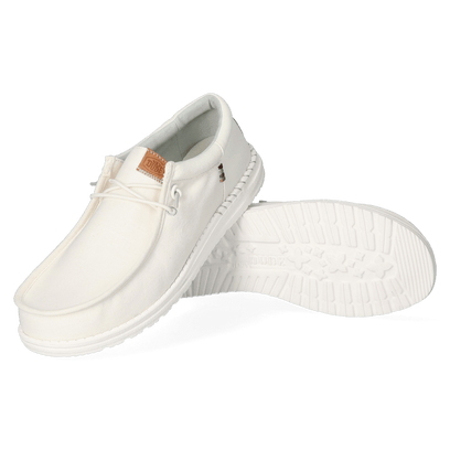 Wally Funk Nylon Craft Herren Halbschuhe Stone White