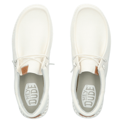 Wally Funk Nylon Craft Herren Halbschuhe Stone White