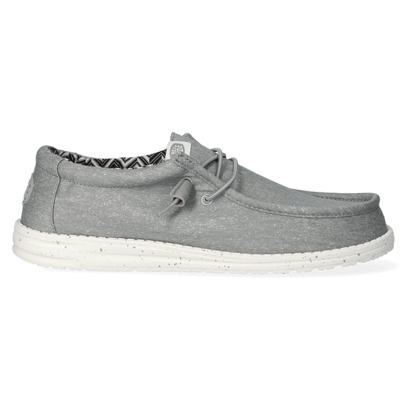 Wally Canvas Herren Halbschuhe Light Grey