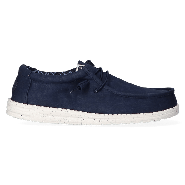 Wally Canvas Herren Halbschuhe Navy