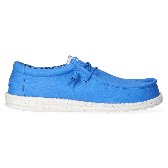 Wally Canvas Herren Halbschuhe Blue