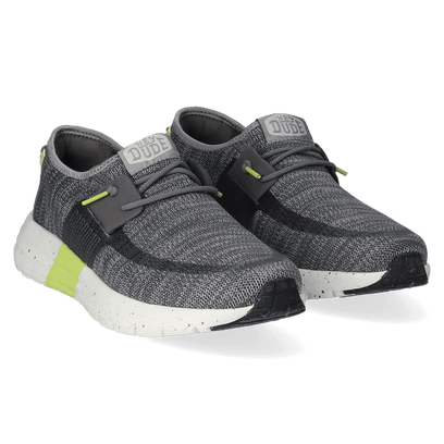 Sirocco Sport Mode Herren Sneakers Heather Grey/Charcoal