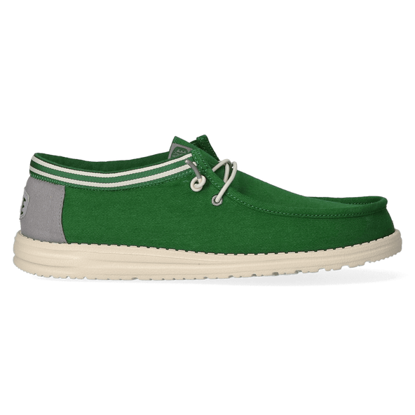 Wally Letterman Herren Halbschuhe Green/White