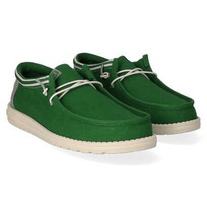 Wally Letterman Herren Halbschuhe Green/White