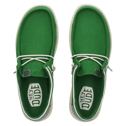 Wally Letterman Herren Halbschuhe Green/White