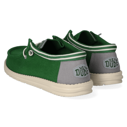 Wally Letterman Herren Halbschuhe Green/White