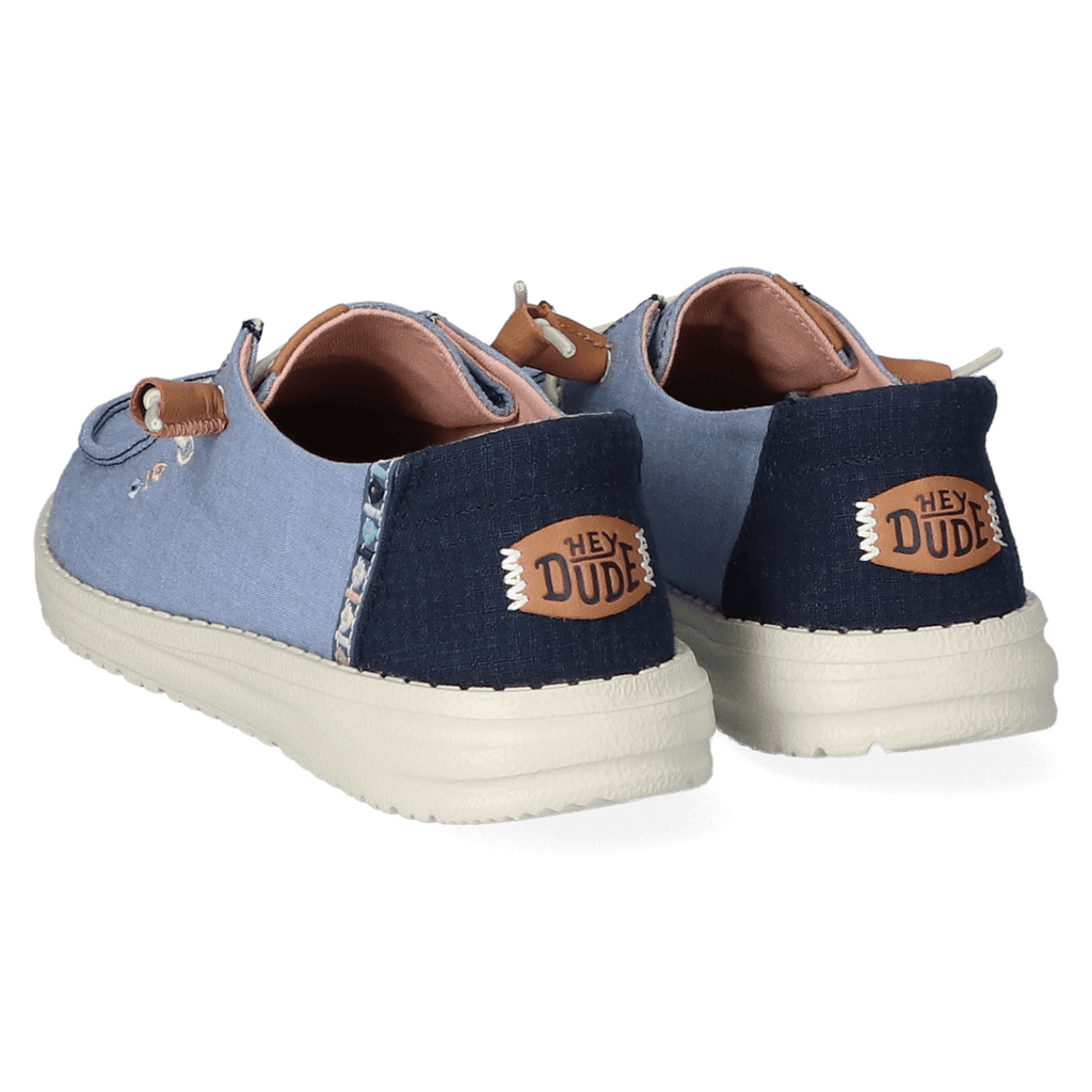 Wendy Chambray Boho Damen Halbschuhe Blue