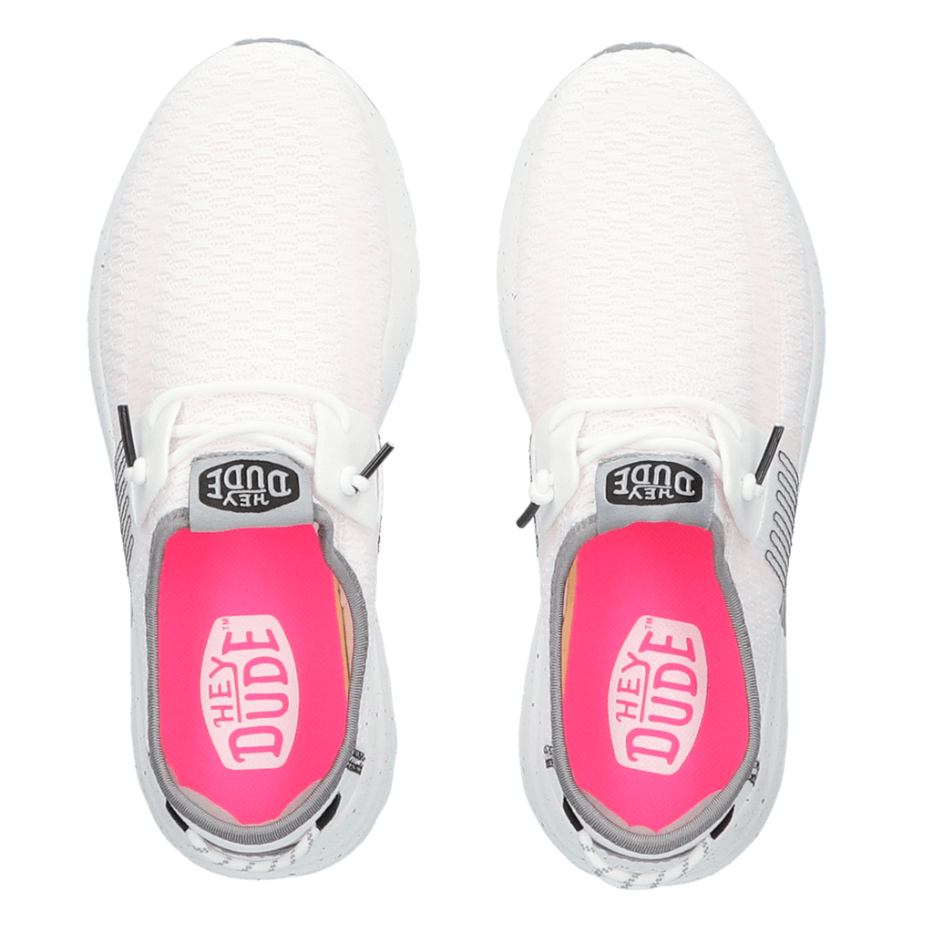 Sirocco Sport Stripe Damen Sneakers White