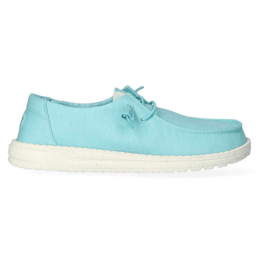 Wendy Canvas Damen Halbschuhe Turquoise