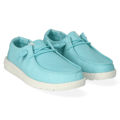 Wendy Canvas Damen Halbschuhe Turquoise