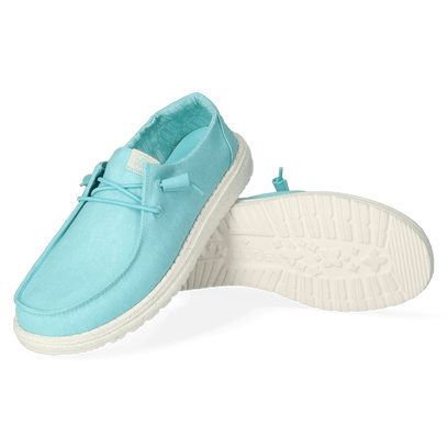 Wendy Canvas Damen Halbschuhe Turquoise