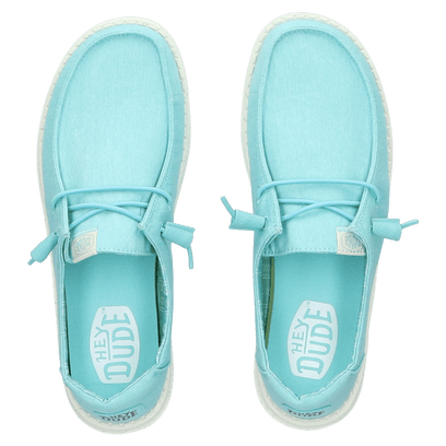 Wendy Canvas Damen Halbschuhe Turquoise