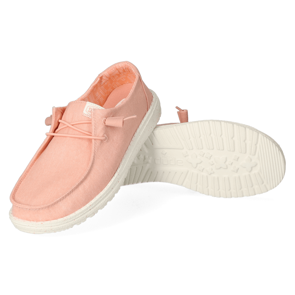 Wendy Canvas Damen Halbschuhe Pink