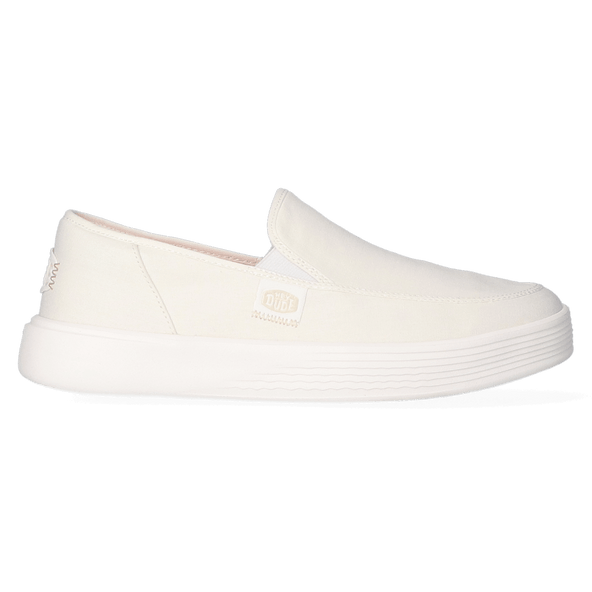 Sunapee Canvas Herren Halbschuhe White/White