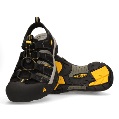 Newport H2 Herren Wandersandalen Black