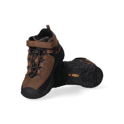 Targhee Mid Kinder Wanderschuhe Dark Earth/Golden Brown