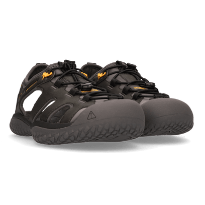 SOLR Herren Wandersandalen Black/Gold