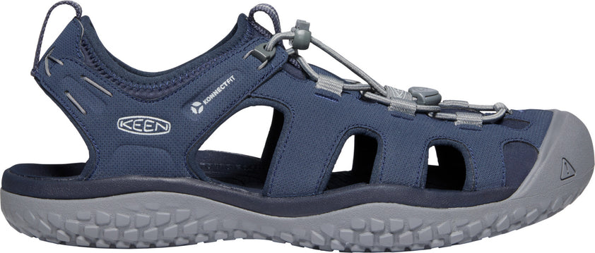 SOLR Herren Outdoor-Sandale Navy/Steel Grey