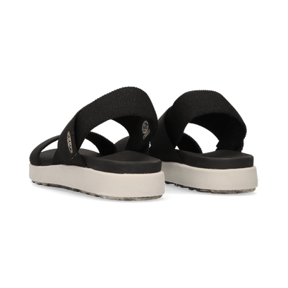 Elle Backstrap Damen Sandalen Black