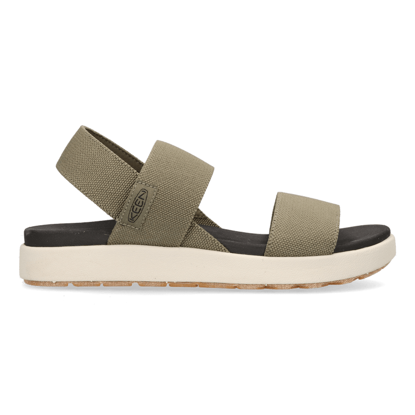 Elle Backstrap Damen Sandalen Dusty Olive