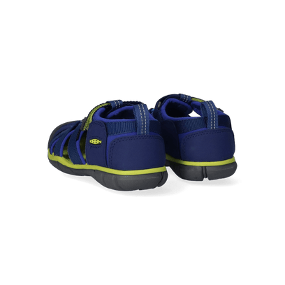 Seacamp II Kinder Sandalen Blue Depths/Chartreuse