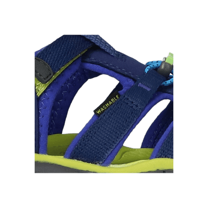 Seacamp II Kinder Sandalen Blue Depths/Chartreuse