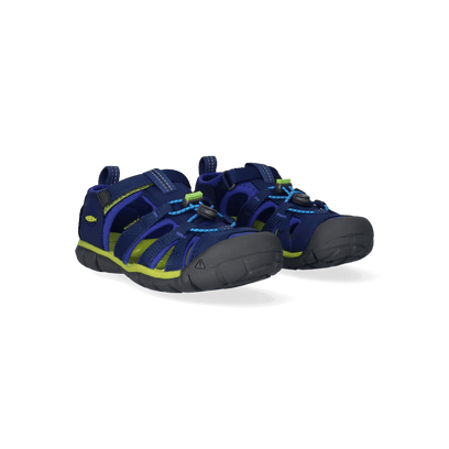 Seacamp II Kinder Sandalen Blue Depths/Chartreuse