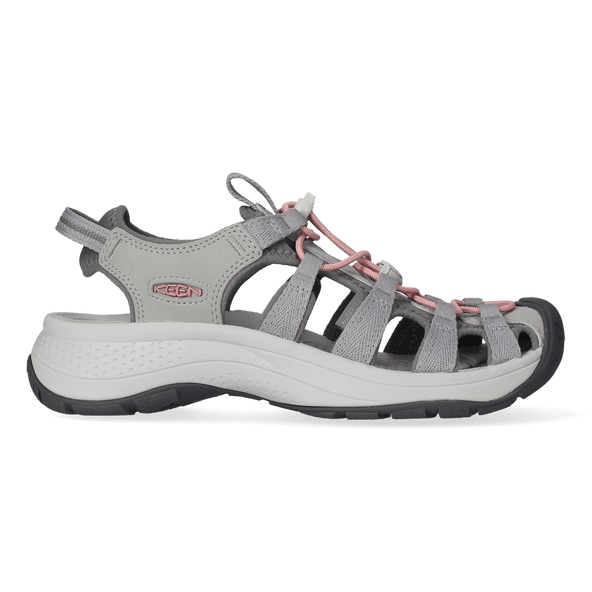 Astoria West Damen Wandersandalen Grey/Coral