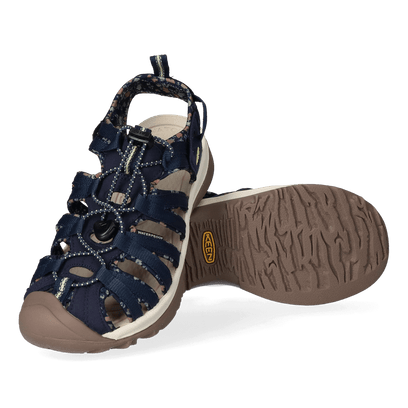 Whisper Damen Wandersandalen Navy/Birch