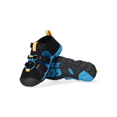 Seacamp II Older Kids Sandalen Black/Keen Yellow