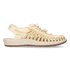 Uneek Damen Sandalen Gold/Birch