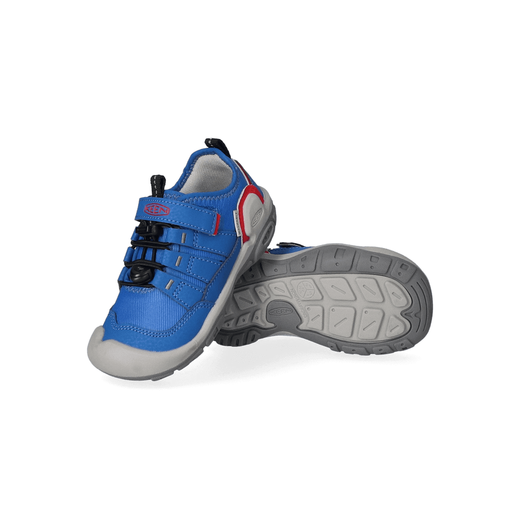 Knotch Hollow Kinder Sneakers Classic Blue/Red