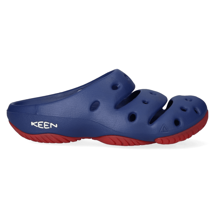 Yogui Herren Clogs Blue Depths/Red Carpet