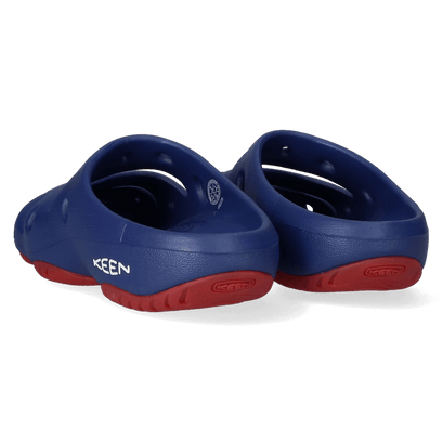 Yogui Herren Clogs Blue Depths/Red Carpet