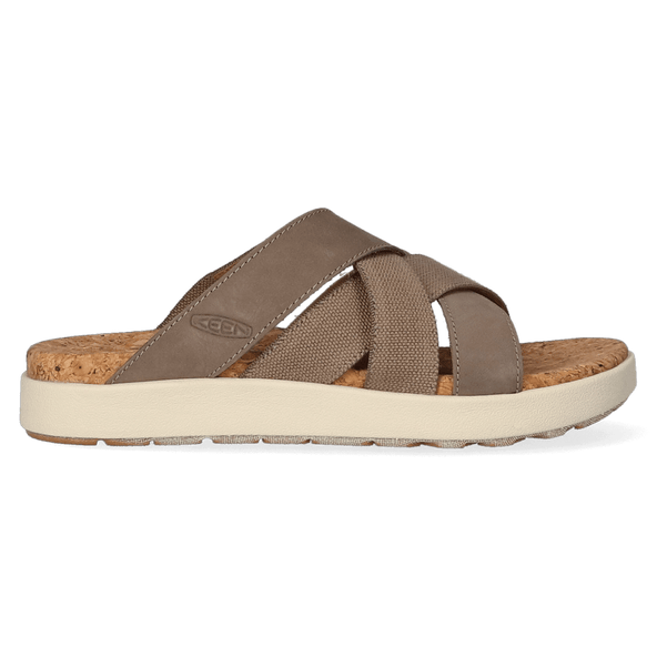 Elle Mixed Slide Damen Pantoletten Brindle/Birch