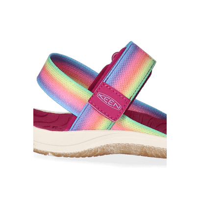 Elle Backstrap Older Kids Sandalen Rainbow/Festival Fuchsia