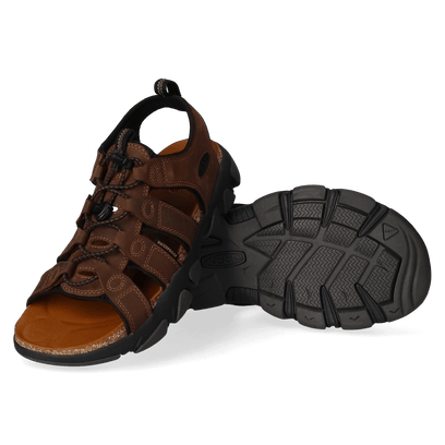 Daytona II Herren Sandalen Bison/Black