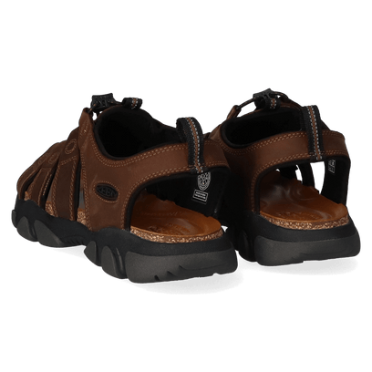 Daytona II Herren Sandalen Bison/Black