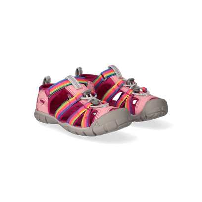 Seacamp II Younger Kids Sandalen Rainbow/Festival Fuchsi