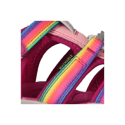 Seacamp II Younger Kids Sandalen Rainbow/Festival Fuchsi